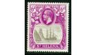 SG104b. 1922 6d Grey and bright purple. 'Torn Flag'. Superb fres
