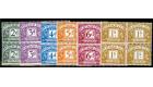 SG D69-74. 1968. Set all brilliant U/M blocks..