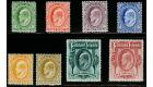 SG43-50. 1904 Set of 8. Delightful fresh mint...