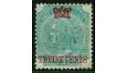 SG7. 1867 12c on 4a Green. Very fine used with...