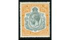 SG93c. 1932 12/6 Grey and orange. 'Nick in top right scroll'. Br