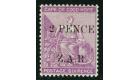 SG3. 1899 2 PENCE on 6d Mauve. Brilliant fresh perfectly...