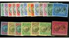 SG71-91. 1923 Set of 21. Superb fresh mint...