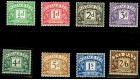 SG D19-D26. 1936 Set of 8. A superb fresh...