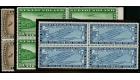 SG192-194. 1931 'AIR'. Set of three. Superb fresh blocks...