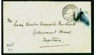 SG3. 1900 (May 3). 3d on 1d Carmine. Cover to Cape Town (Norther