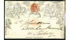 1840. 1d Mulready Letter Sheet. (Forme 3, A 67)...