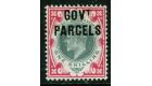 SG O78. 1902 1/- Dull green and carmine. Superb fresh mint...