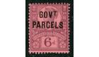 SG O66. 1887 6d Purple/rose red. Superb fresh...