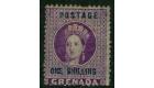 SG13. 1875 1/- Deep mauve. A very fine mint...