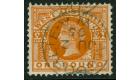 SG128a. 1902 £1 Orange. Very fine well centred used with..