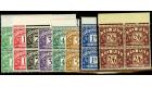 SG D27-D34. 1937 Postage Due. Set of 8. Brilliant U/M Blocks...