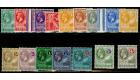 SG62-80. 1921 Set of 16. Brilliant fresh mint...