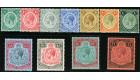 SG83-98. 1913 Set of 12. Superb mint...