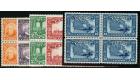 SG266-270. 1927 Set of 5. All in brilliant fresh U/M mint blocks