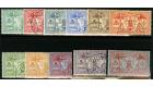 SG F22-F32. 1913 Set of 11. A superb fine used...