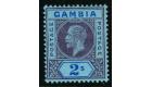 SG99a. 1912 2/- Purple and blue/blue. Split 'A'. Superb fresh mi