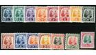 SG91-105. 1932 Set of 15. Superb fresh mint...