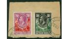 SG16-17. 1925 10/- and 20/-. Both superb fine...