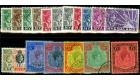 SG130-143. 1938 Set of 18. Superb fine used...