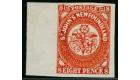 SG8. 1857 8d Scarlet-vermilion. Fantastic fresh mint...