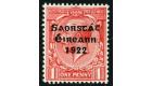 SG53c. 1922 1d Scarlet. Accent and "E" inserted by hand...