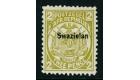 SG2b. 1889 2d Olive-bistre. "Swazielan". Very fine fresh...