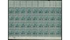 SG M33. 1917 3p Grey. Brilliant  fresh U/M mint block of 36...