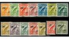 SG163-176. 1931 Set of 14. All choice superb mint...