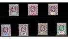 SG29-35. 1905 Set of 7. Superb fresh mint...