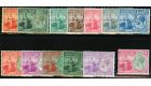 SG216-229. 1922 Set of 13. Superb fresh mint...