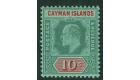 SG34. 1908 10/- Green and red/green. Superb fresh mint...