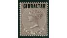 SG3. 1886 2d Purple-brown. Superb fresh mint with...