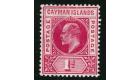 SG9a. 1905 1d Carmine. 'Dented Frame'. Superb fresh mint...