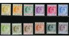 SG60-71. 1904 Set of 12. All superb fresh mint...