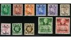 SG S21-S31. 1950 Set of 11. All superb fine used...