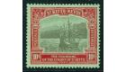 SG58. 1923 10/- Black and red/emerald. Brilliant fresh mint...