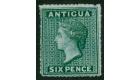 SG8. 1863 6d Green. A superb fresh mint...