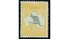 SG42w. 1915 5/- Grey and yellow. 'Watermark Inverted'. Superb we
