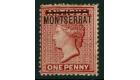 SG8a. 1884 1d Red. INVERTED 'S'. Very fine mint...