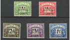 SG ED1-ED5. 1948 Set of 5. 'Postage Due'. Brilliant U/M mint....