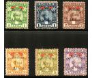 SG80-85. 1897 Set of 6. Very fine fresh mint...