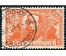 SG458. 1920 1/- Orange-red. Exceptionally fine used...