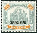 SG80s. 1899 $25 Green and orange. 'SPECIMEN'. Superb fresh well