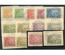 SG125-136. 1925 Set of 13. All superb fine used on piece...