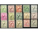 SG177-189. 1932 Set of 15. Superb used...