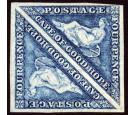 SG19c. 1864 4d Steel-blue. Choice superb fresh mint pair...