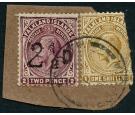 SG115. 1928 2 1/2d on 2d Purple-brown. Superb used...