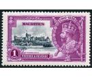 SG248h. 1935 1r Slate and purple. 'Dot by flagstaff'. Superb fre