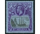 SG113. 1922 15/- Grey and purple/blue. Brilliant fresh well cent